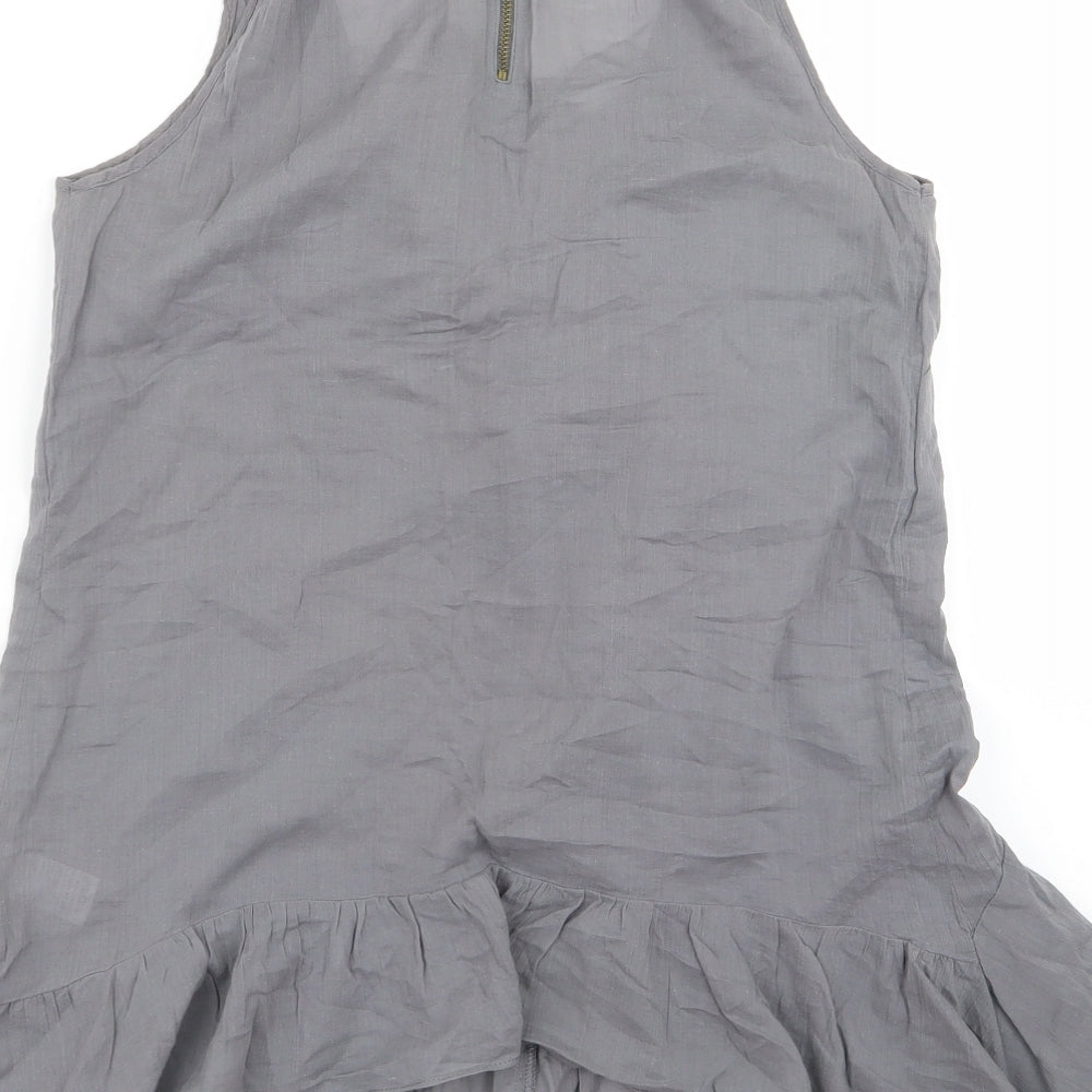 m&s Womens Green A-Line Size 14