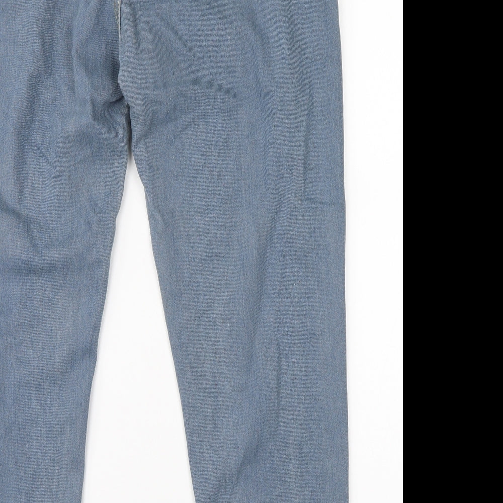 Preworn Mens Blue Straight Jeans Size 34