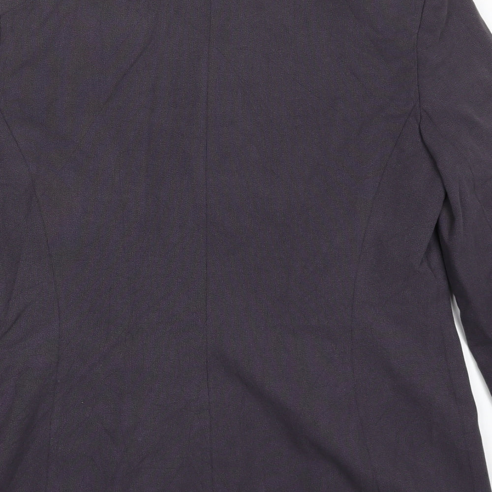 BHS Womens Purple Jacket Suit Jacket Size 14