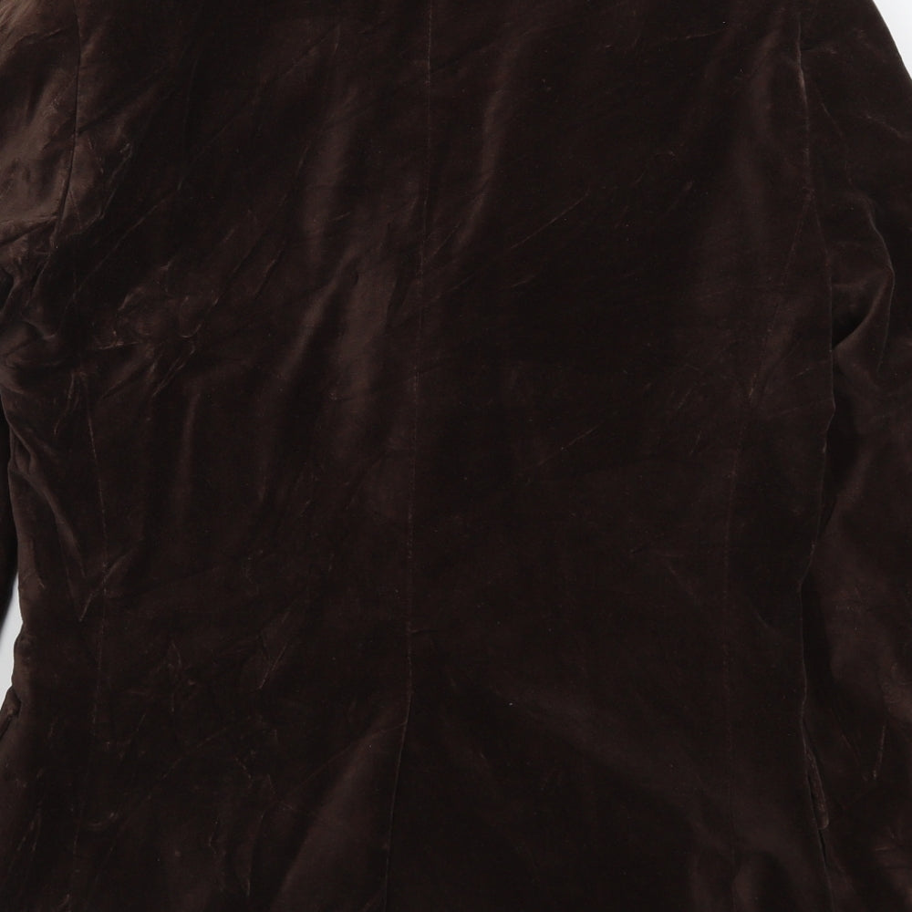 H&M Mens Brown Jacket Suit Jacket Size 36