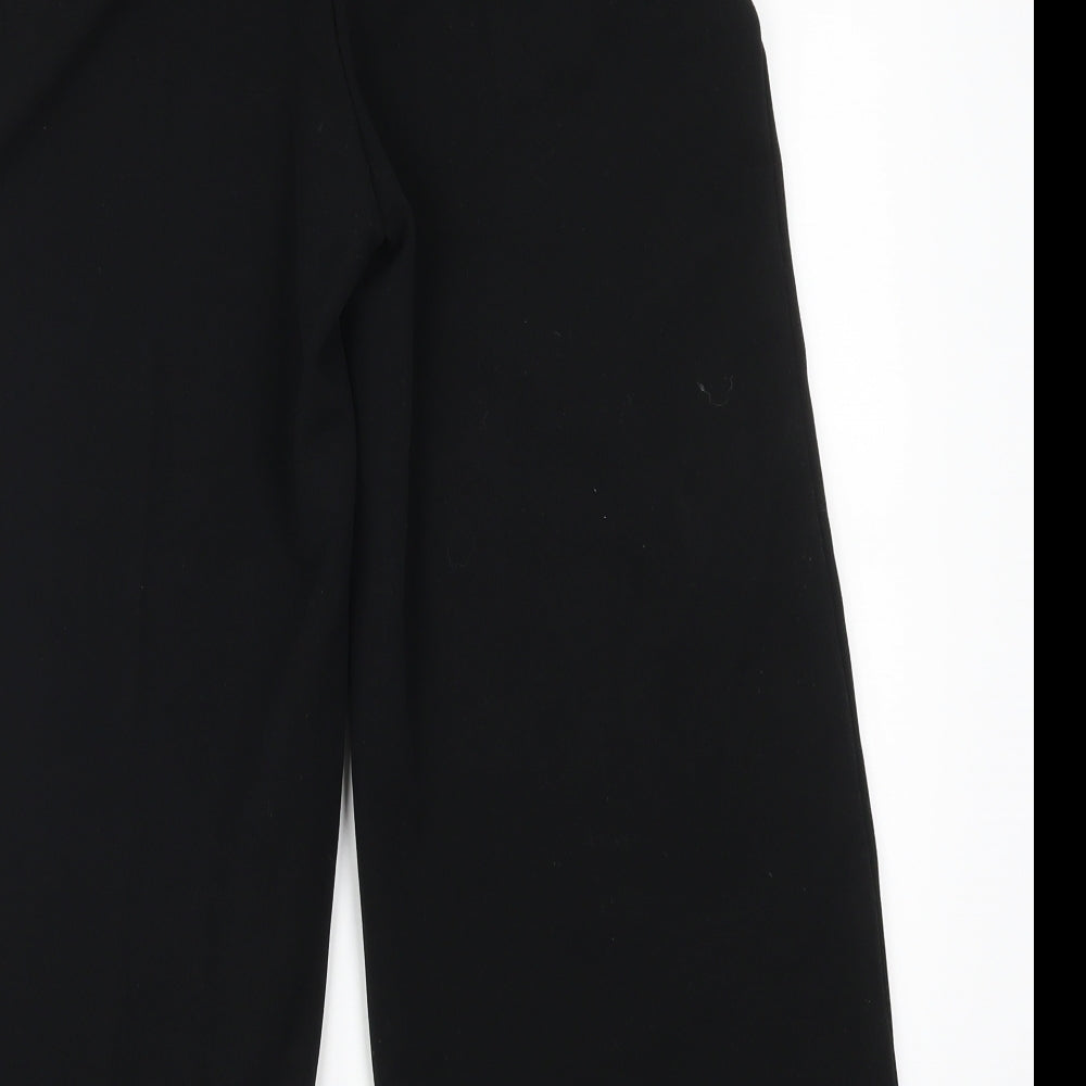 Marks and Spencer Womens Black Trousers Size 6 L22 in