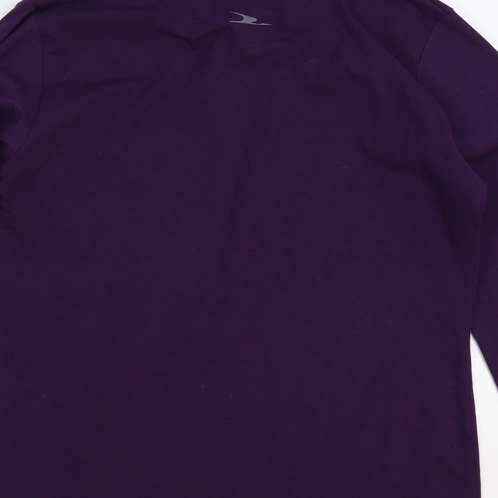 Crane Womens Purple Pullover Sweatshirt Size M