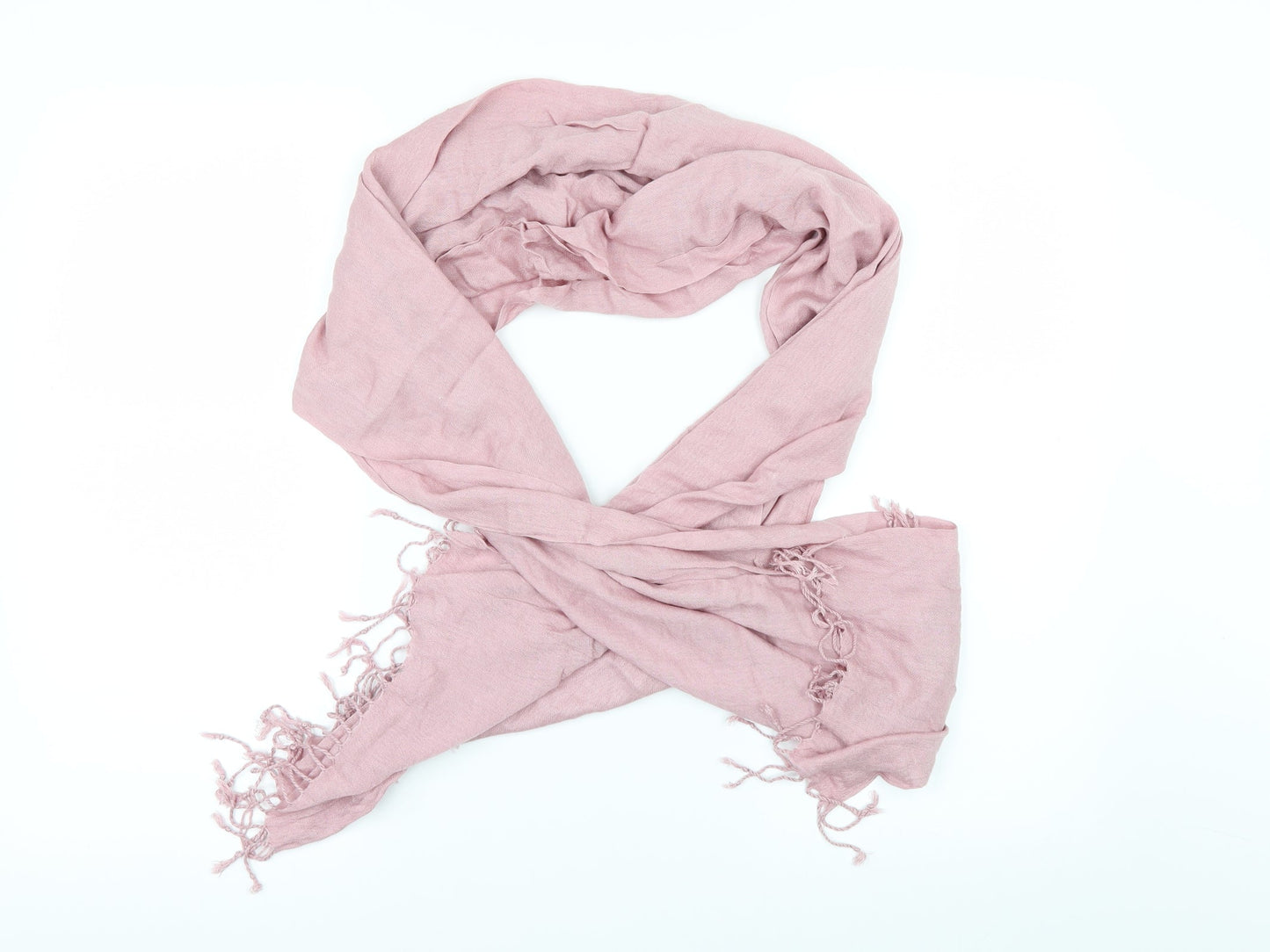 Preworn Womens Pink Scarf