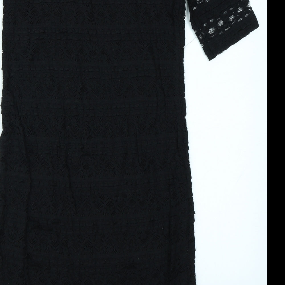 Divided Womens Black Bodycon Size 8