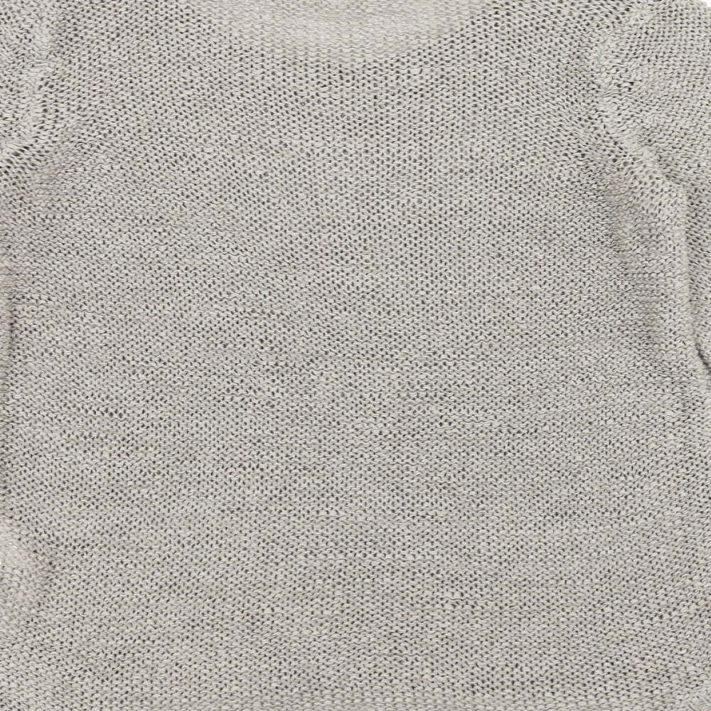 Only Womens Grey Pullover Jumper Size M