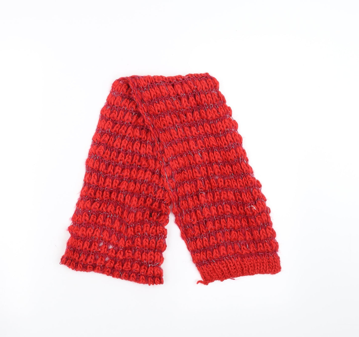 Preworn Womens Red Scarf