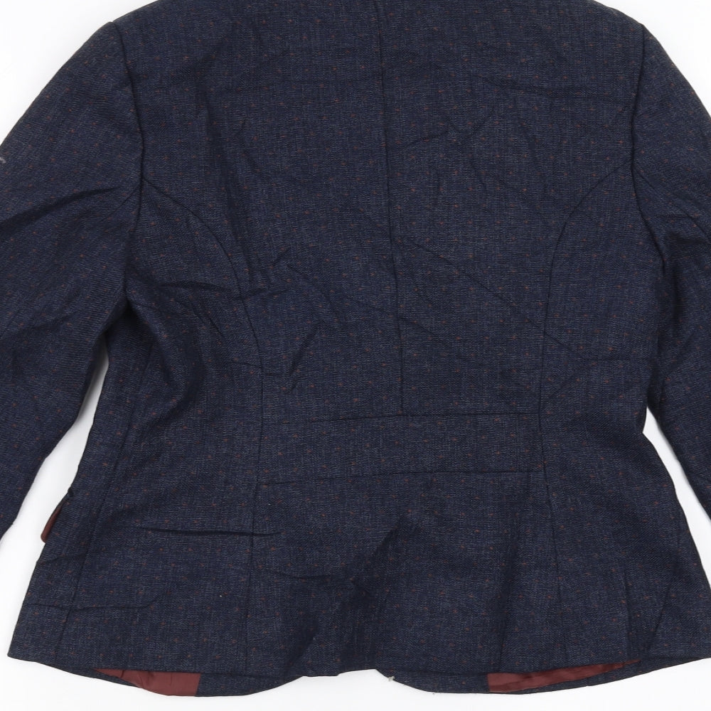 Sainsburys Womens Blue Jacket Suit Jacket Size 10