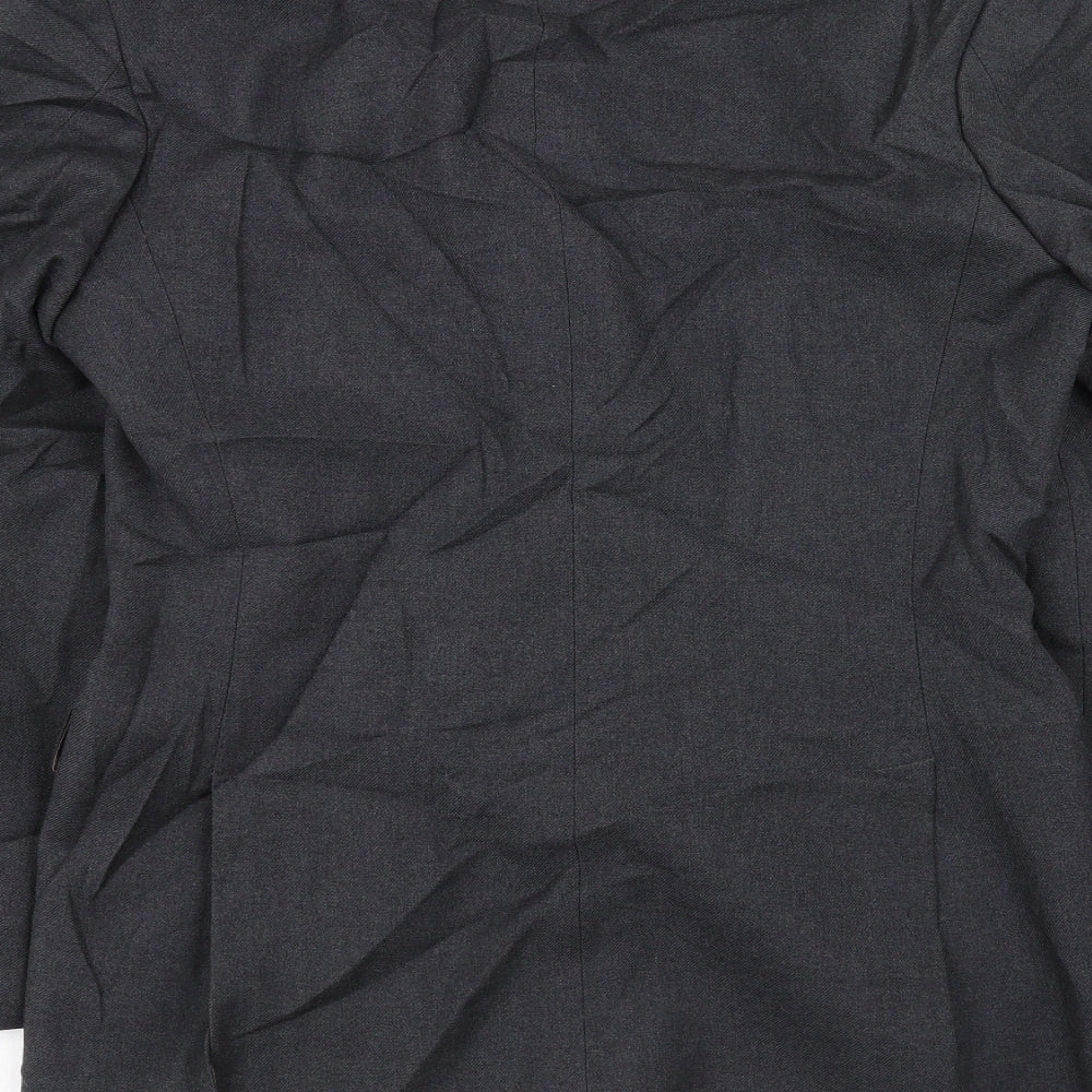 Preworn Mens Grey Jacket Suit Jacket Size 40
