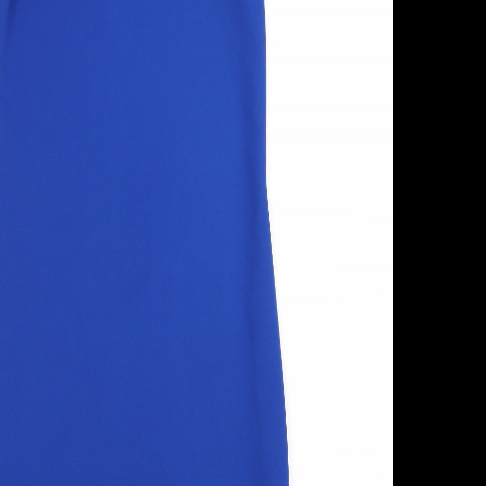 high rose Womens Blue Pencil Dress Size S