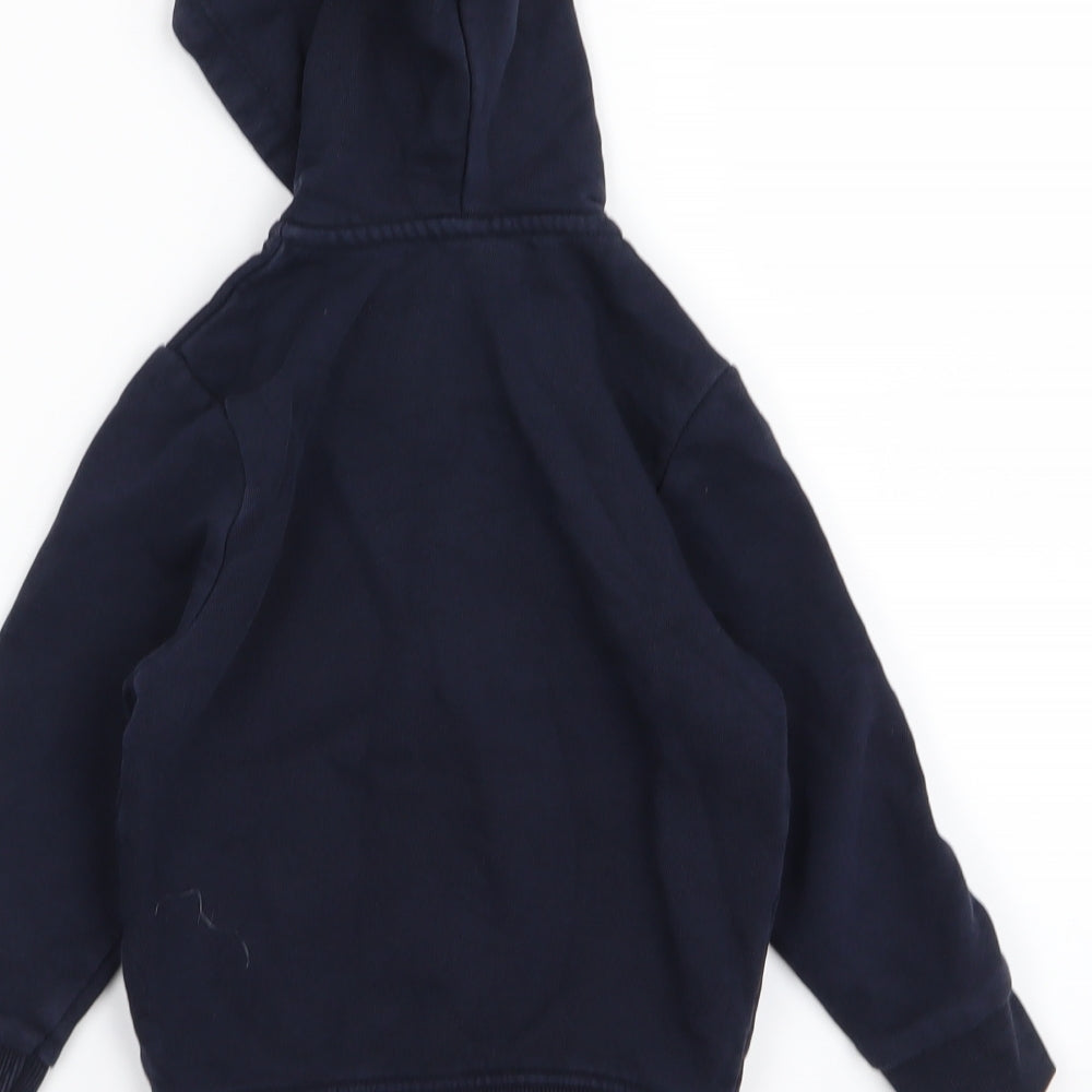 TU Boys Blue Full Zip Jumper Size 3 Years - school