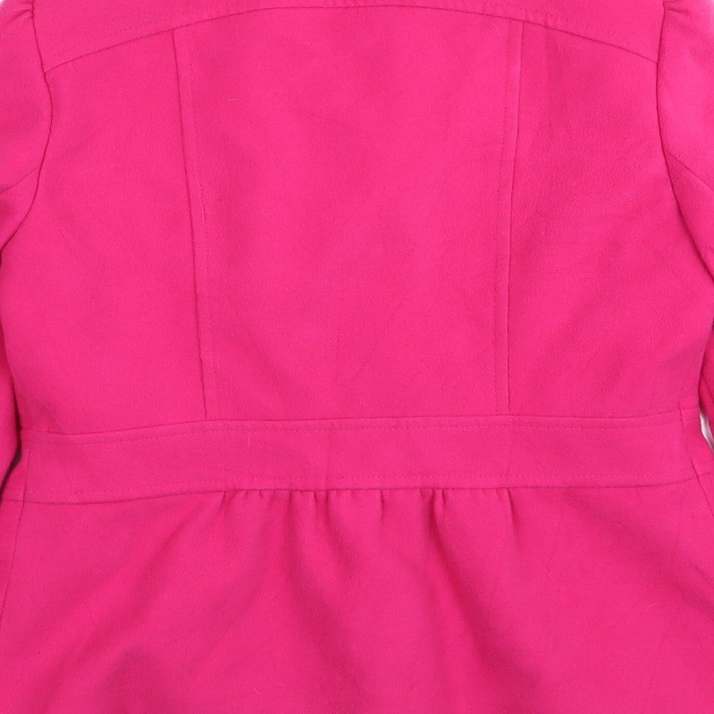 M&S Womens Pink Jacket Blazer Size 12
