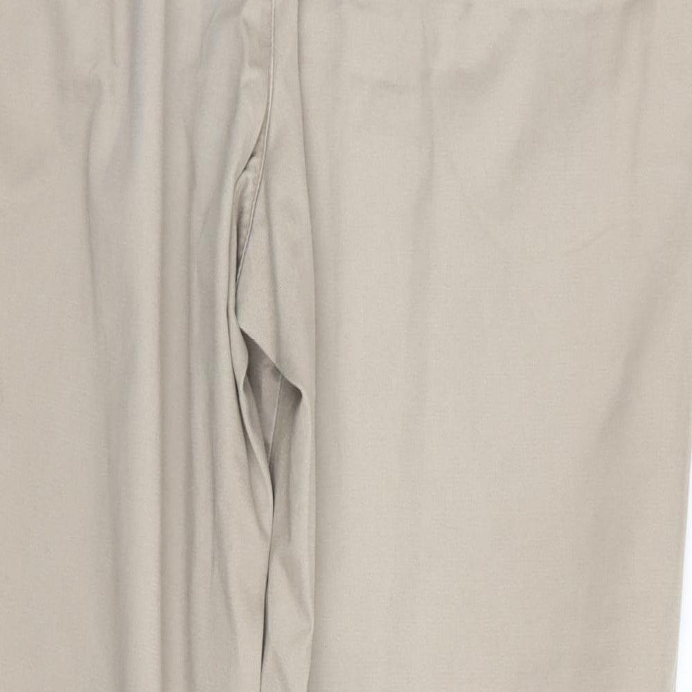 BHS Mens Beige Trousers Size 28 in L31 in