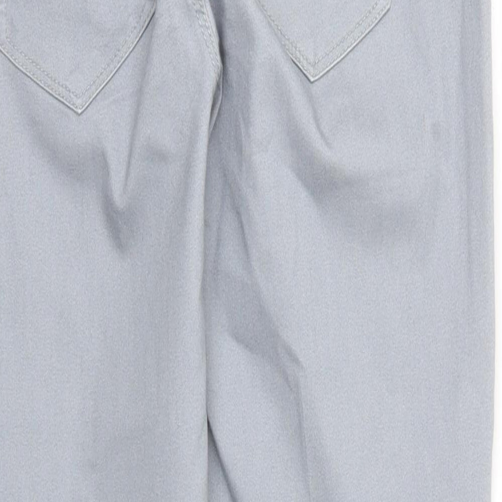 DENIM &CO Womens Grey Sweatpants Trousers Size 12 L25 in