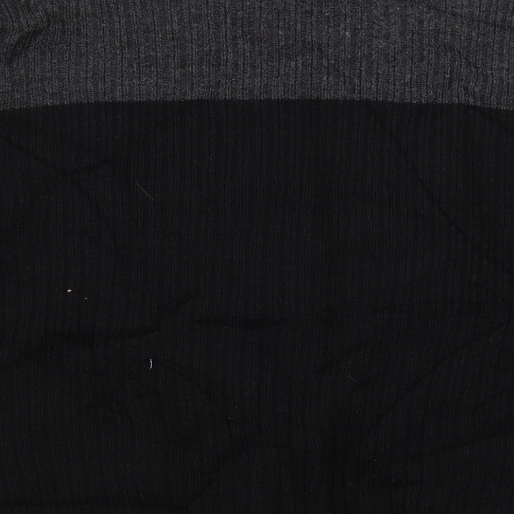 EA Menswear Mens Black Pullover Jumper Size L