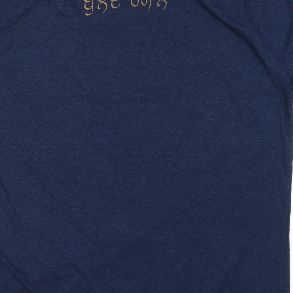 J Punjab Mens Blue T-Shirt Size 2XL