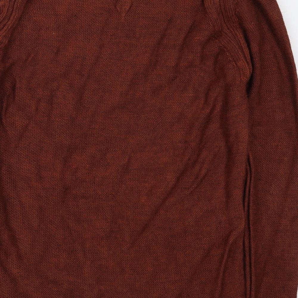 Zen and Zen Womens Brown Pullover Jumper Size M