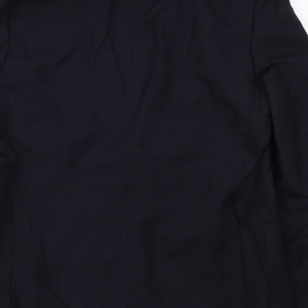 St Michael Mens Blue Jacket Suit Jacket Size 42
