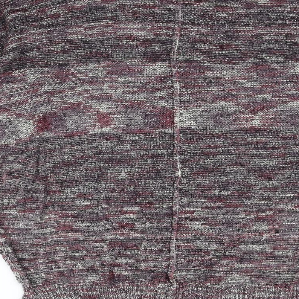 miss baron Womens Purple Pullover Jumper Size M