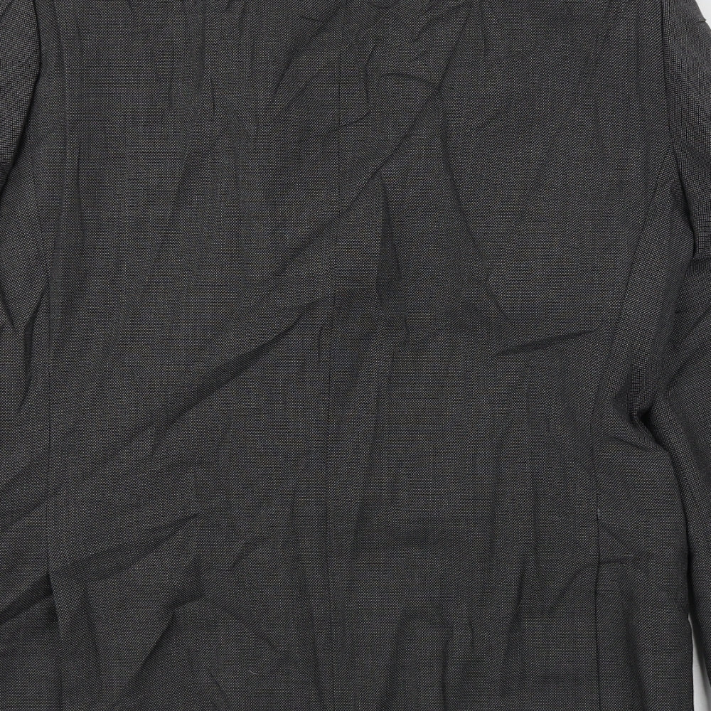 Preworn Mens Grey Jacket Blazer Size 34