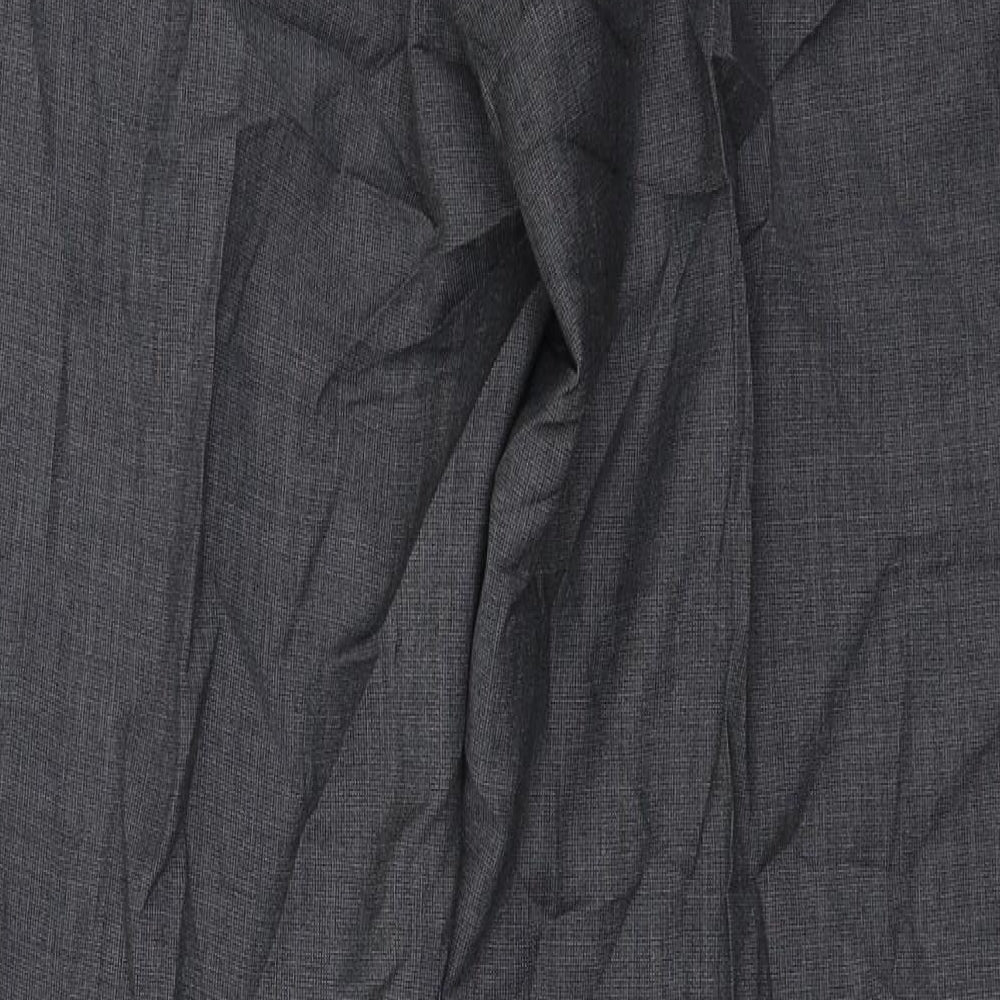 Marks and Spencer Womens Grey Trousers Size 29 in L26 in
