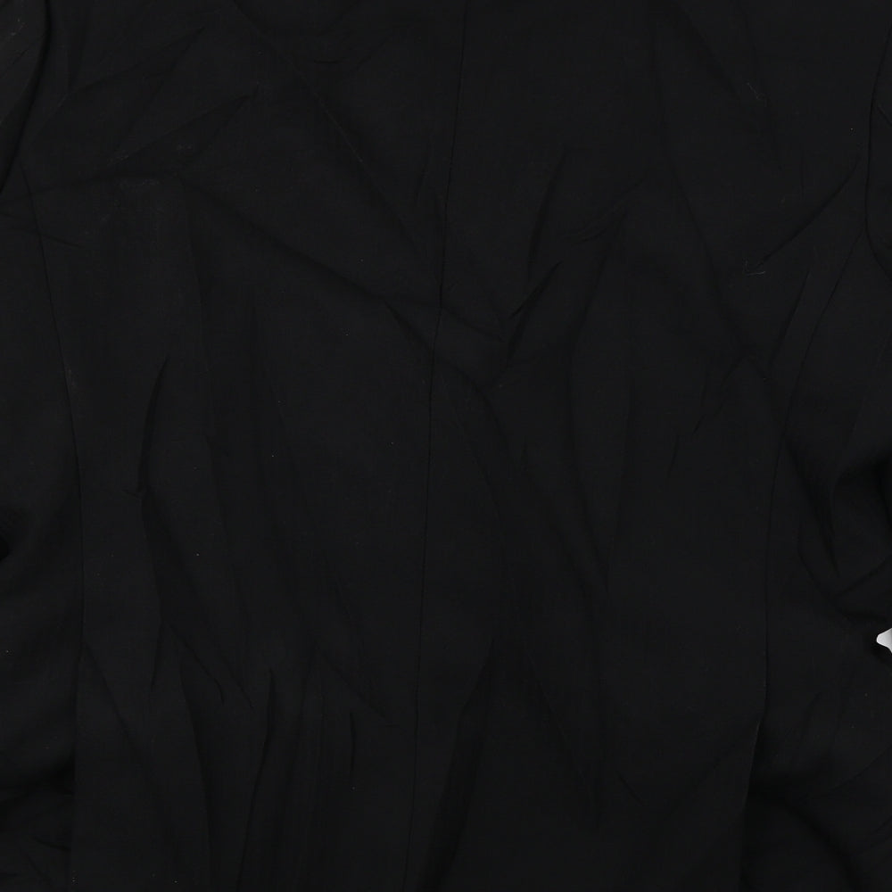 Preworn Mens Black Jacket Blazer Size L
