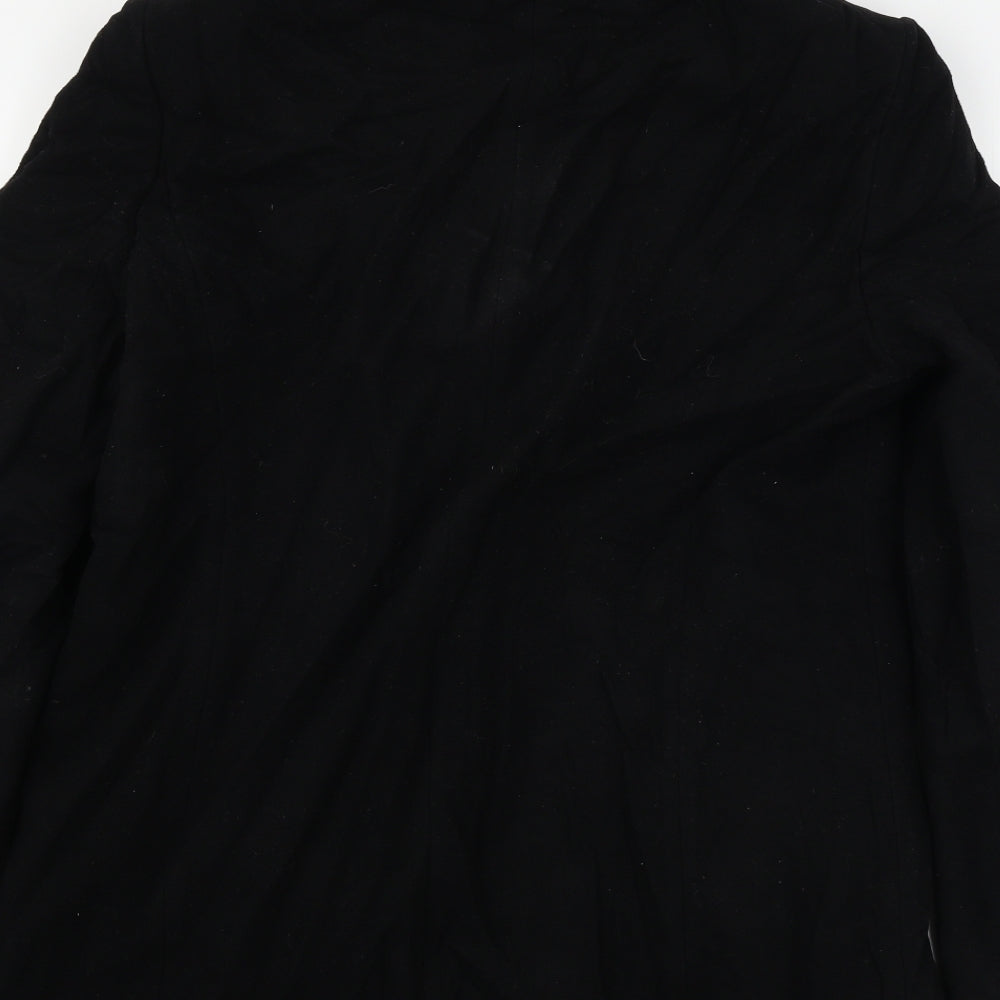 Marks and Spencer Womens Black Jacket Coat Size 12