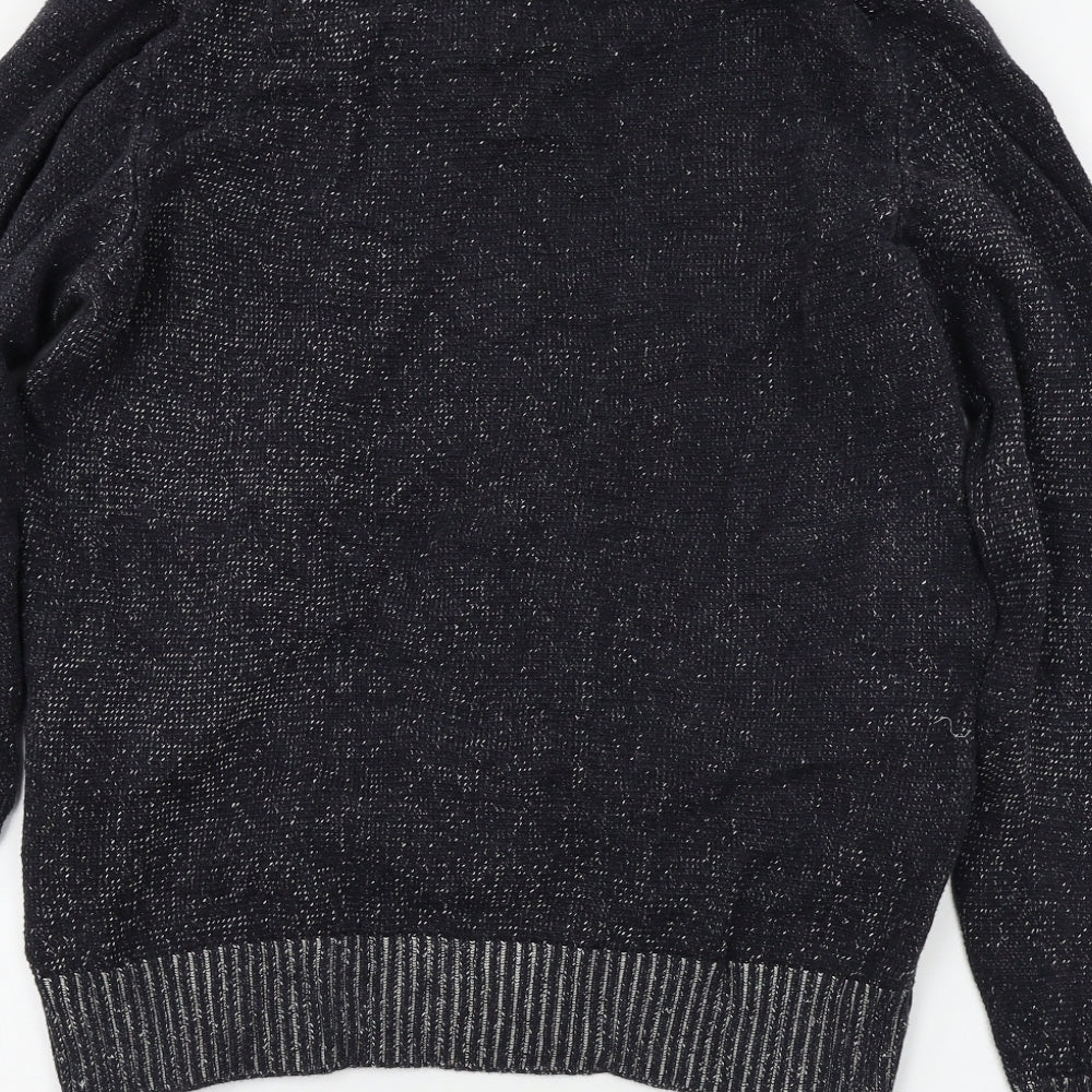 H&M Womens Black Pullover Jumper Size L