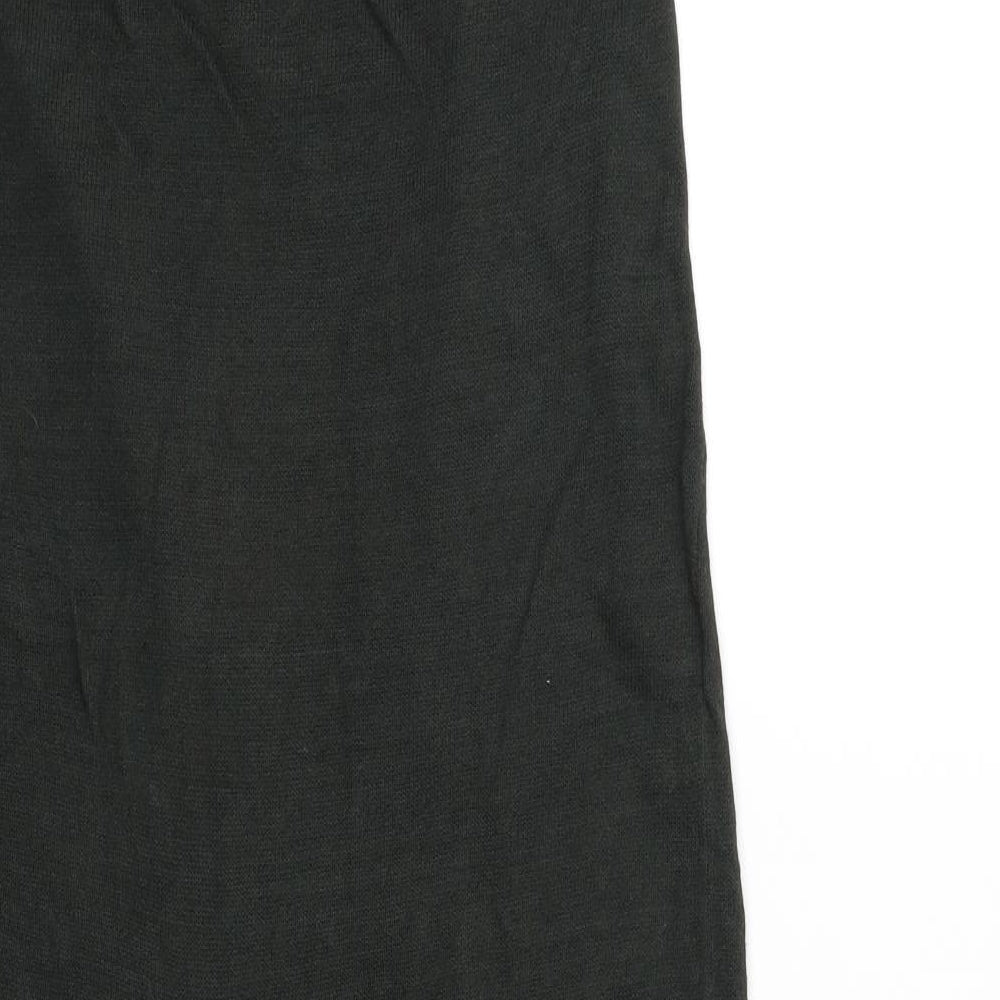 Richards Womens Green Knit Straight & Pencil Skirt Size M