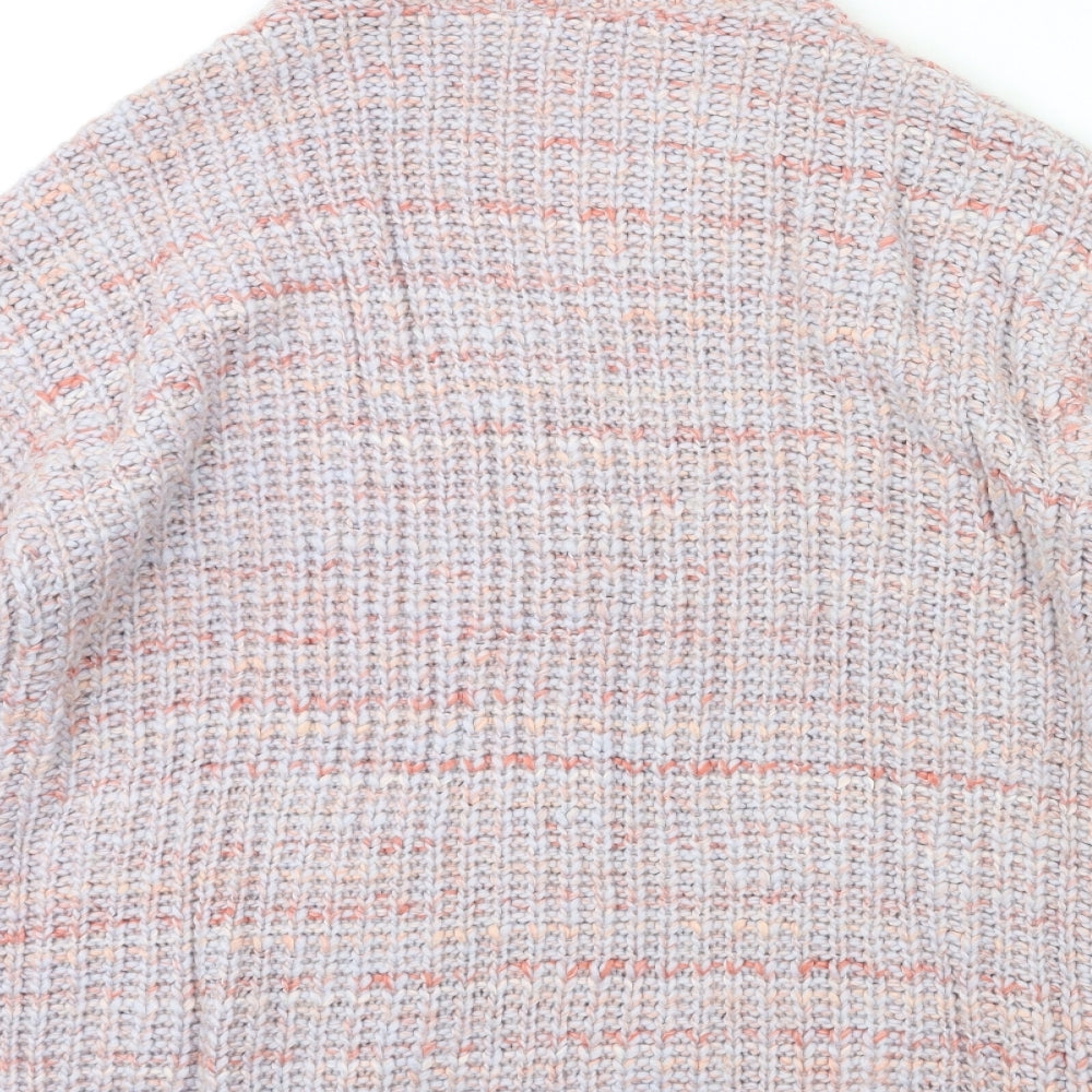 Gap Womens Purple Knit Cardigan Jumper Size S
