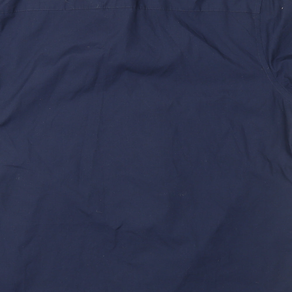 New Look Mens Blue Button-Up Size XL