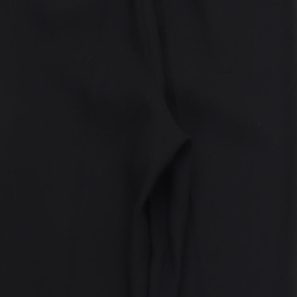 Autonomy Womens Black Trousers Size 12 L29 in