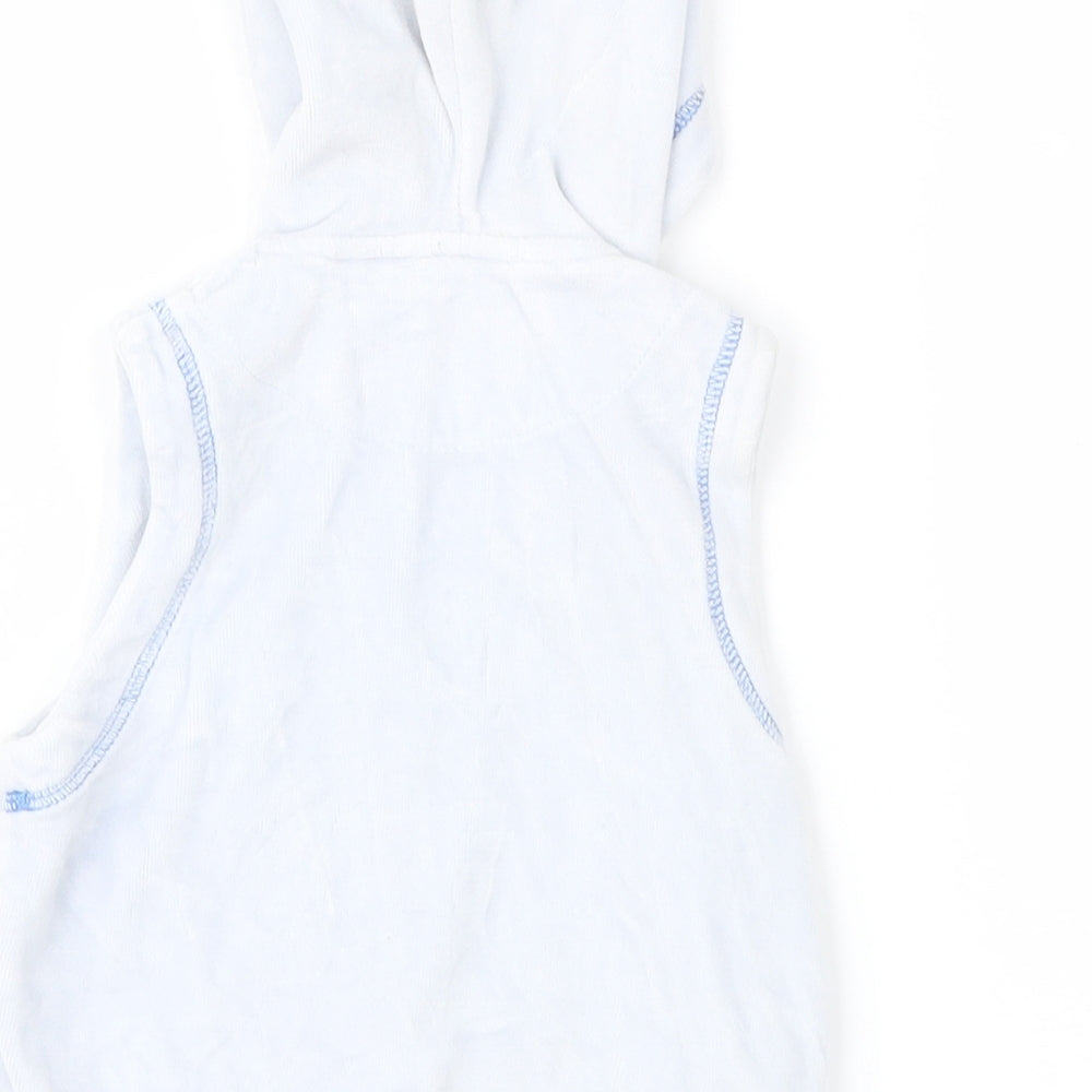 New Baby Boys Blue Gilet Waistcoat Size 3-6 Months