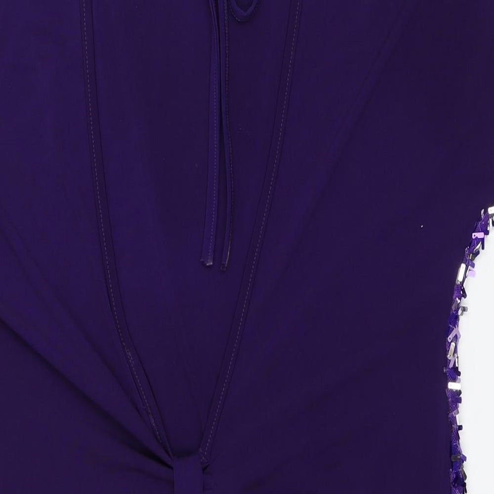 Boo-Teek Womens Purple Mini Size S