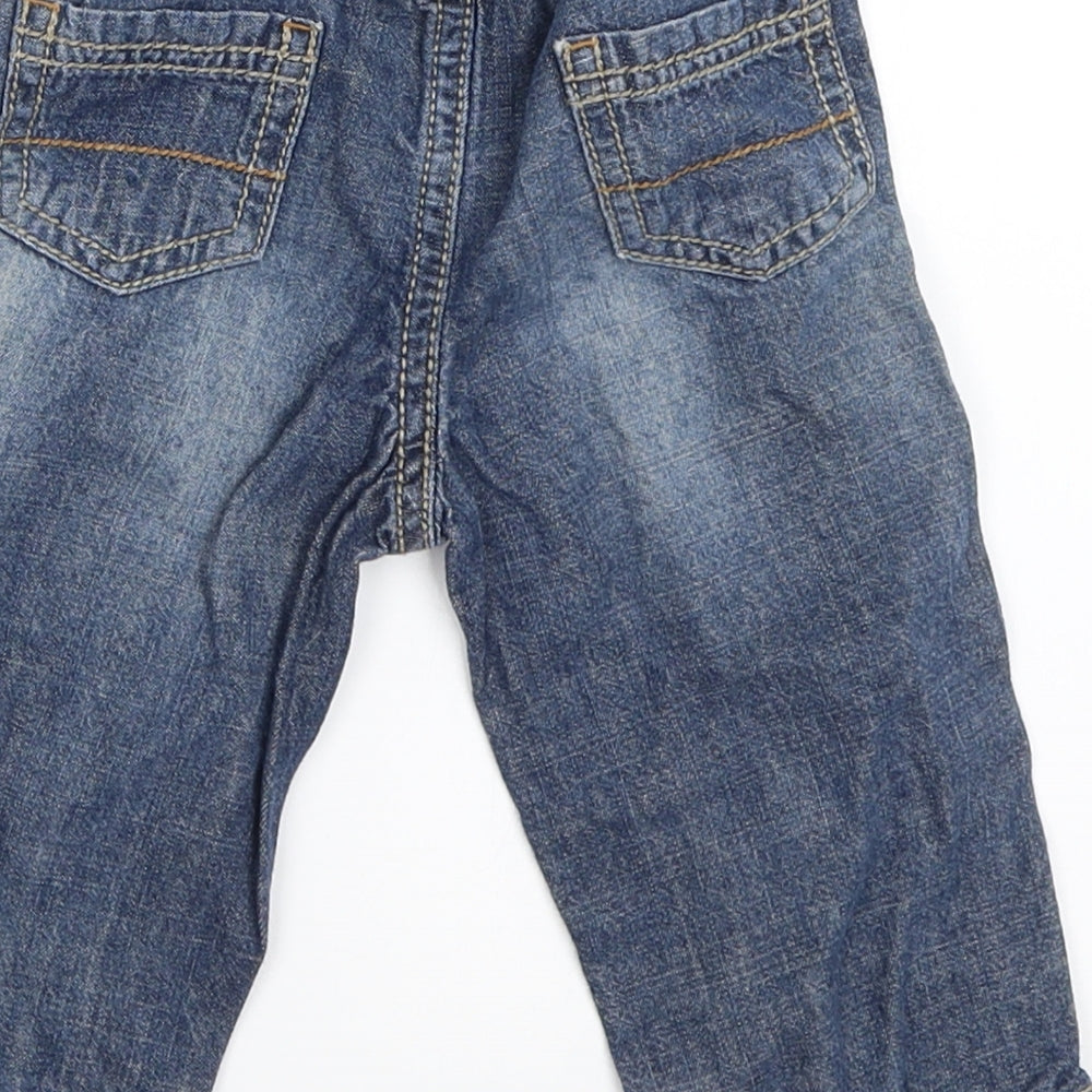 George Boys Blue Denim Capri Jeans Size 6-9 Months