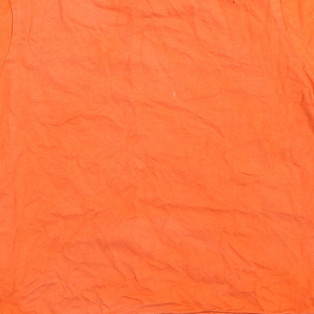 George Boys Orange Basic T-Shirt Size 6-7 Years - ben 10