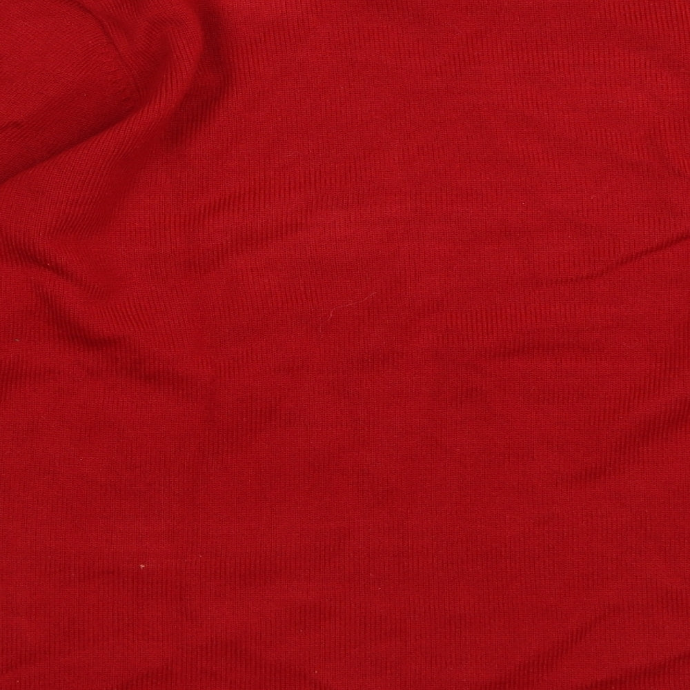 Casamia Womens Red Pullover Jumper Size S