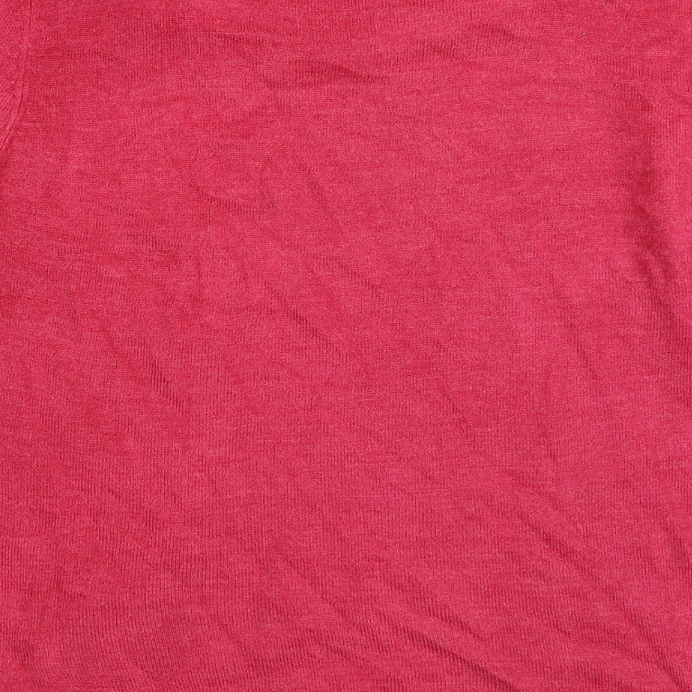 Per Una Womens Pink Pullover Jumper Size 12