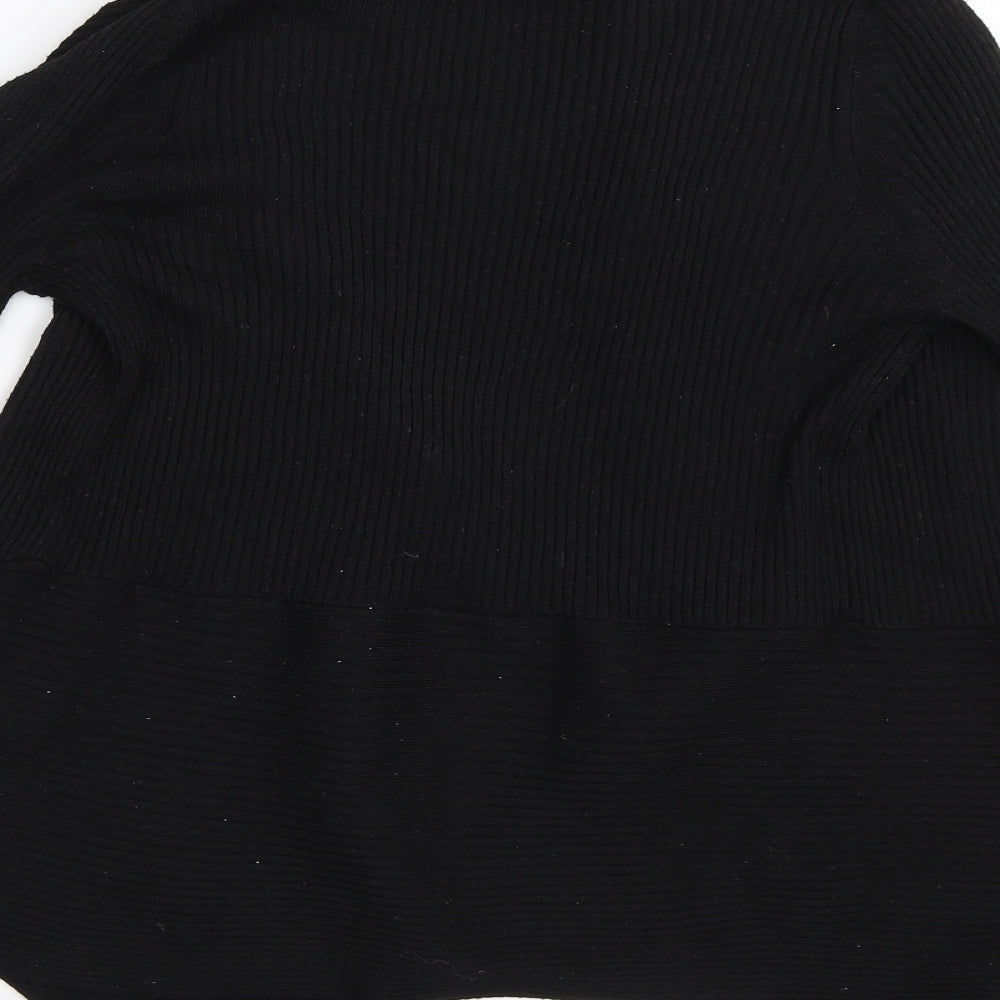 Espirit Womens Black Cardigan Jumper Size S
