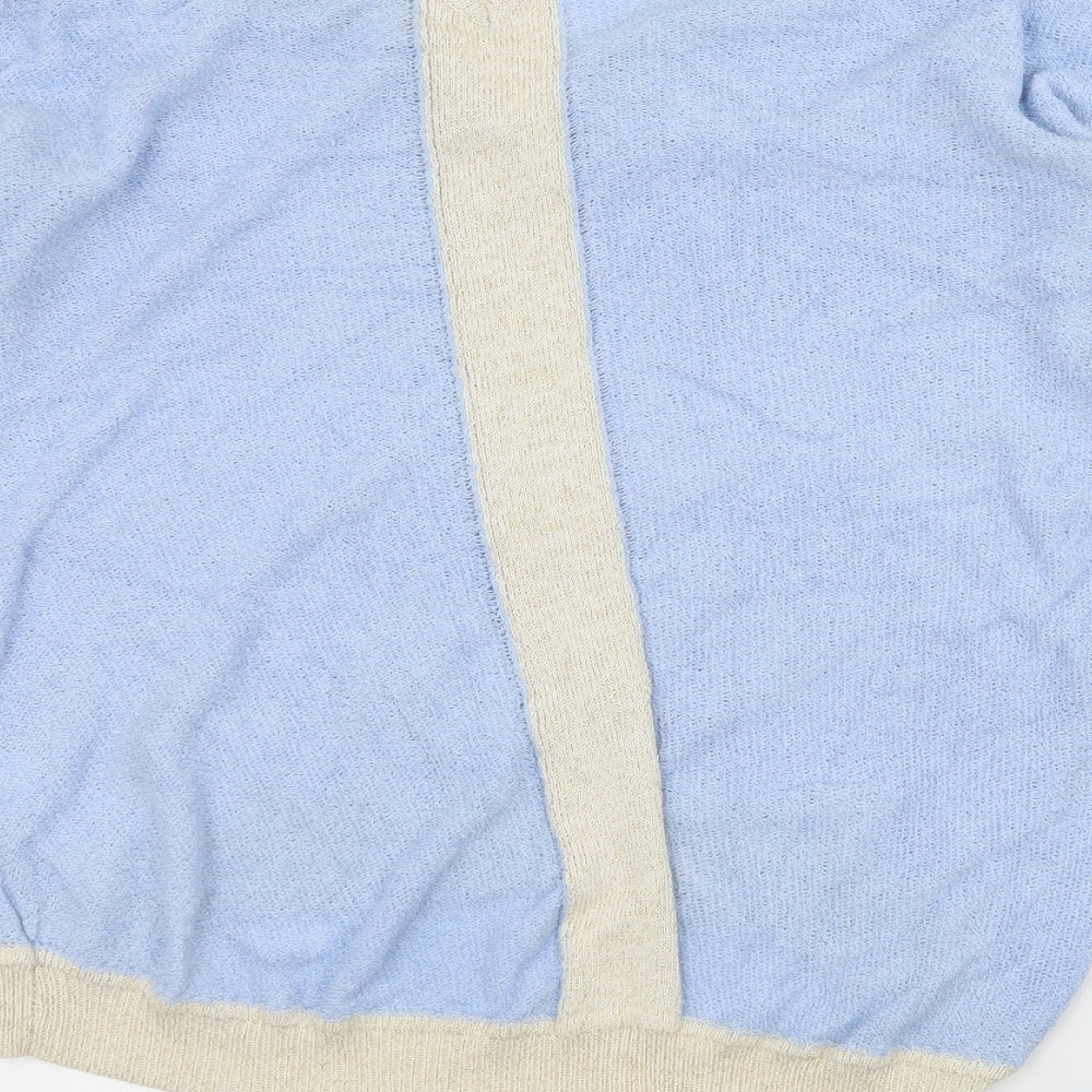 Charli Womens Blue Knit Pullover Jumper Size XS