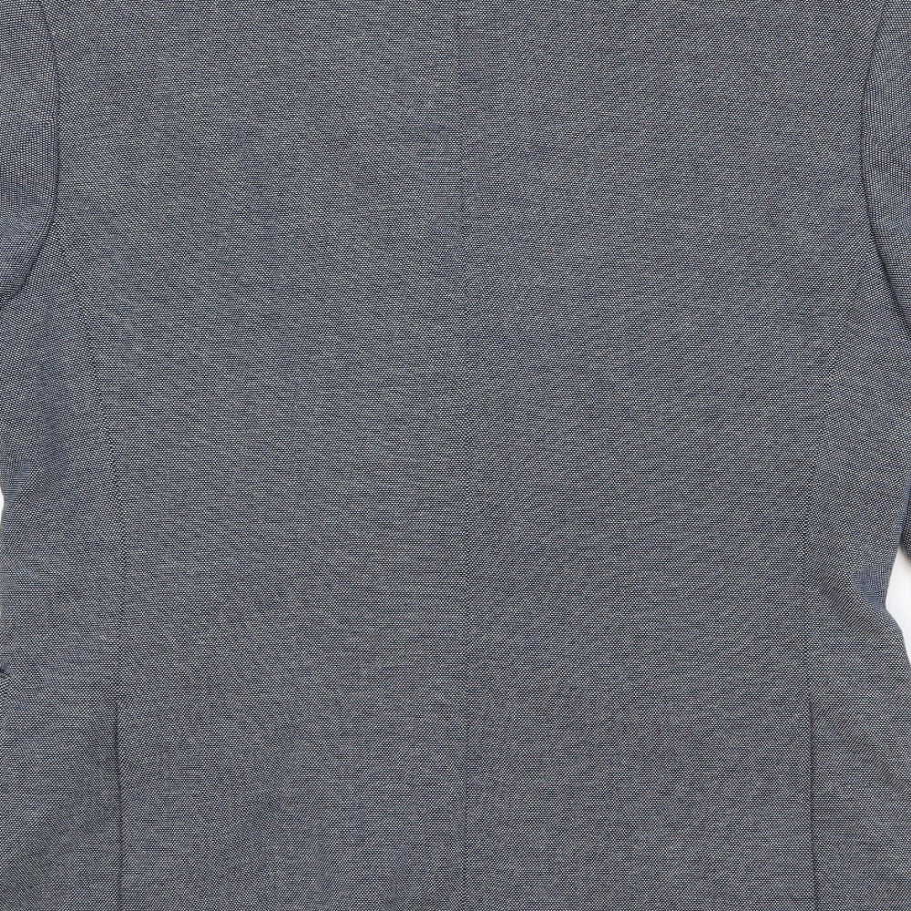 Canda Mens Grey Jacket Suit Jacket Size 40