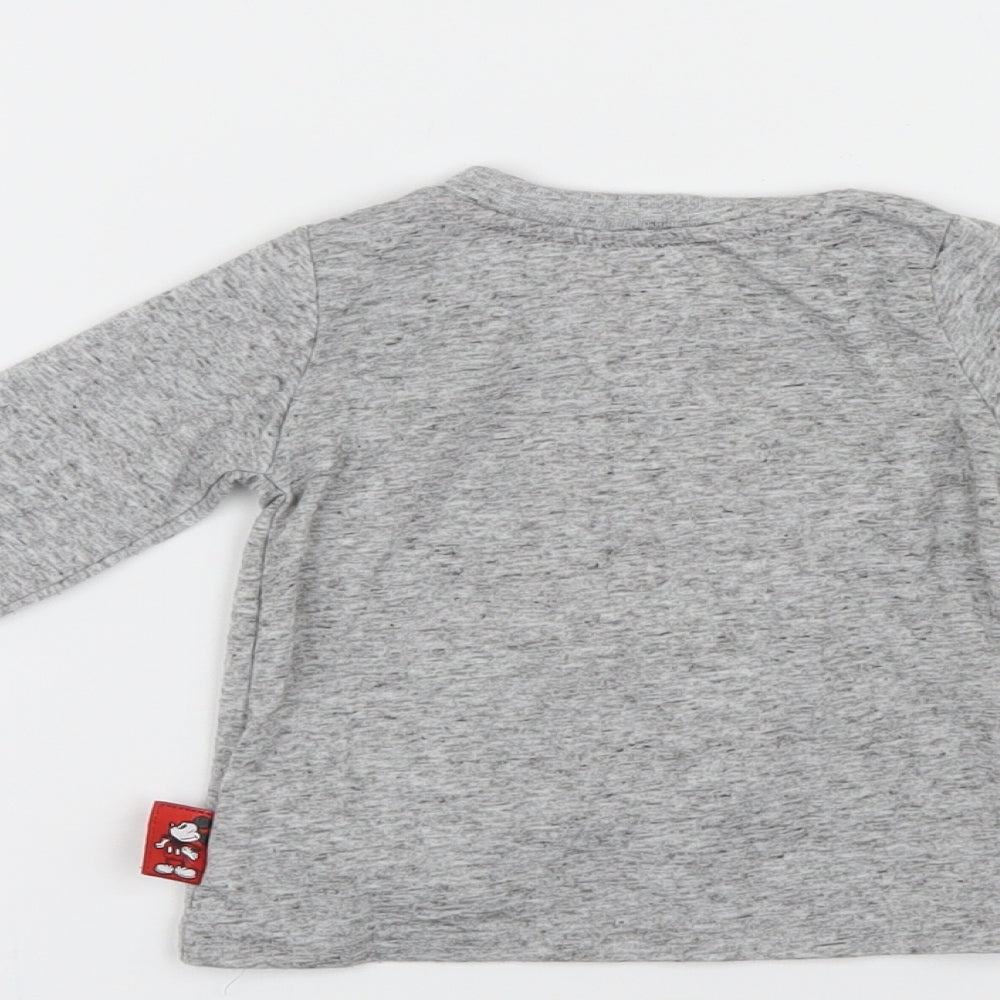 Primark Baby Grey Basic Casual Size 3-6 Months - Mickey Mouse