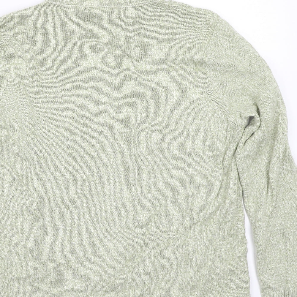 Bonmarché Womens Green Cardigan Jumper Size M