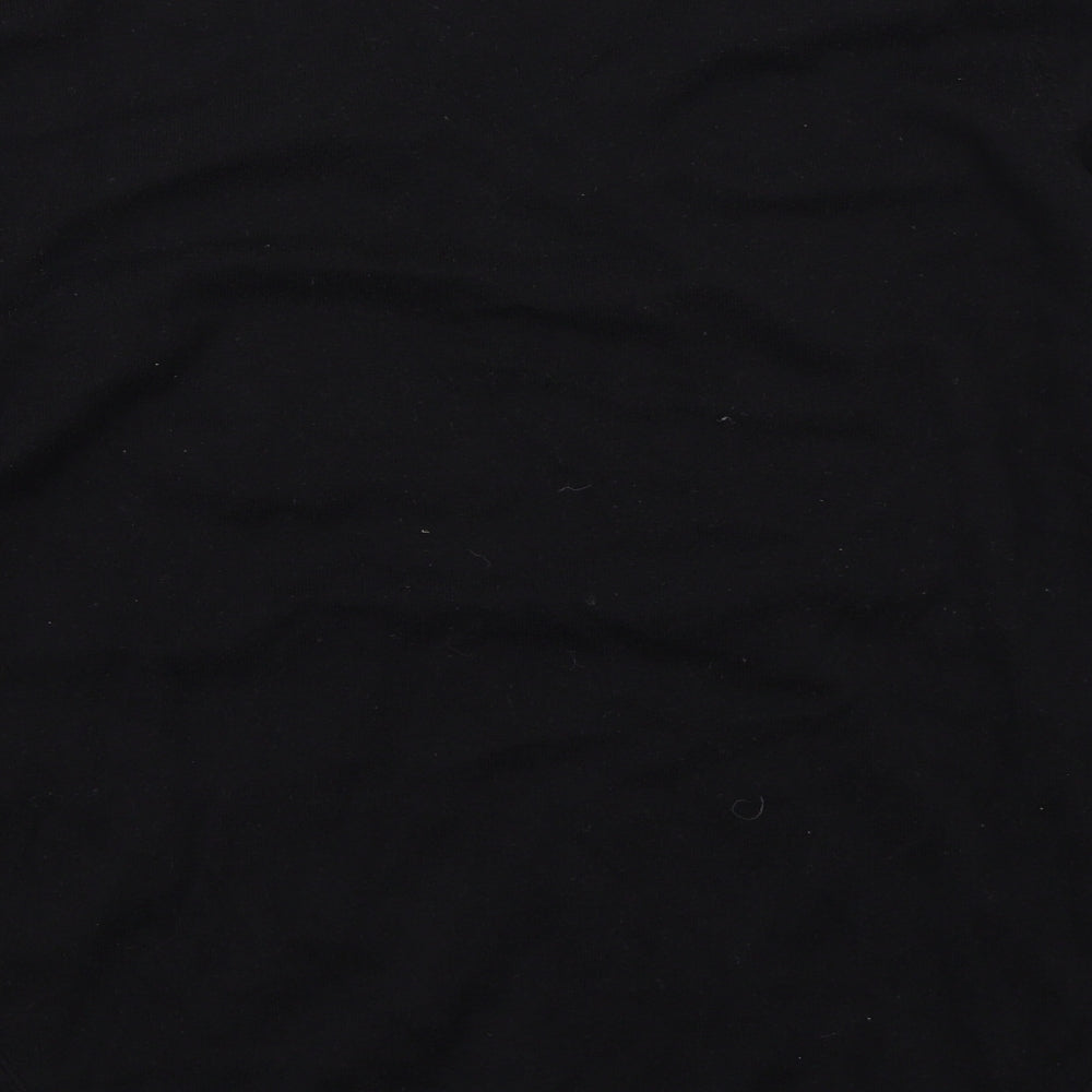 Triangle Womens Black Pullover Jumper Size M