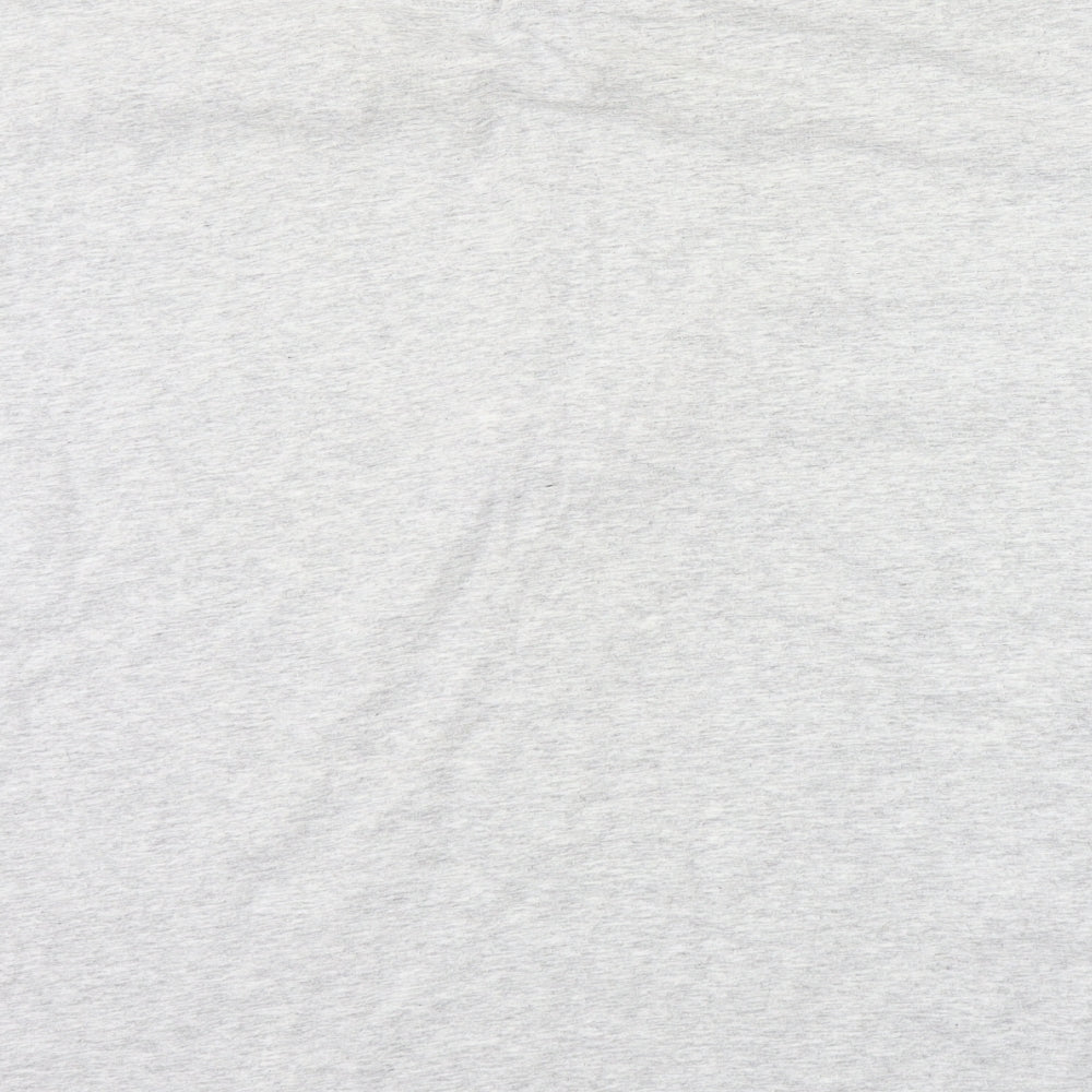 Sipanart Womens Grey Basic T-Shirt Size L