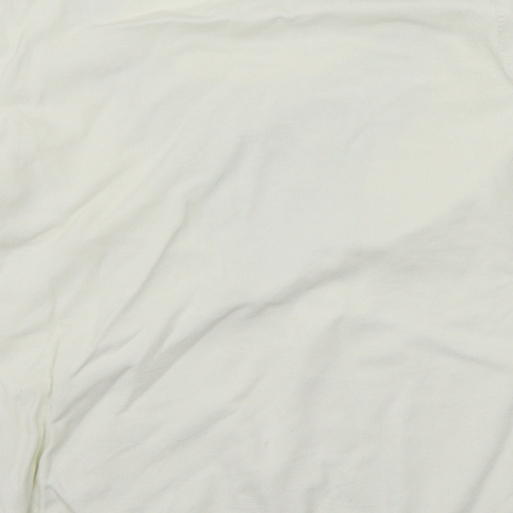 Antea Womens White Basic Polo Size 16