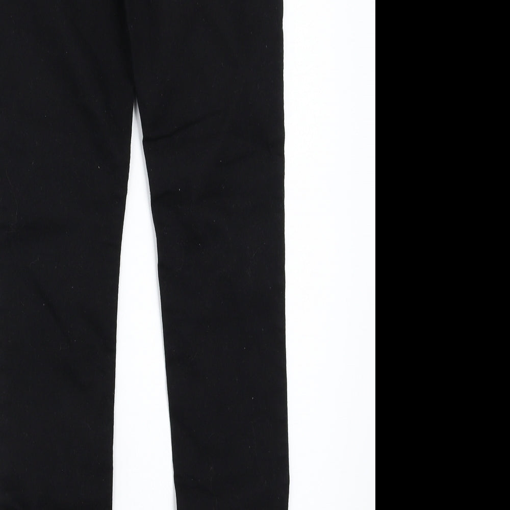 Denim & Co. Womens Black Skinny Jeans Size 10 L27 in