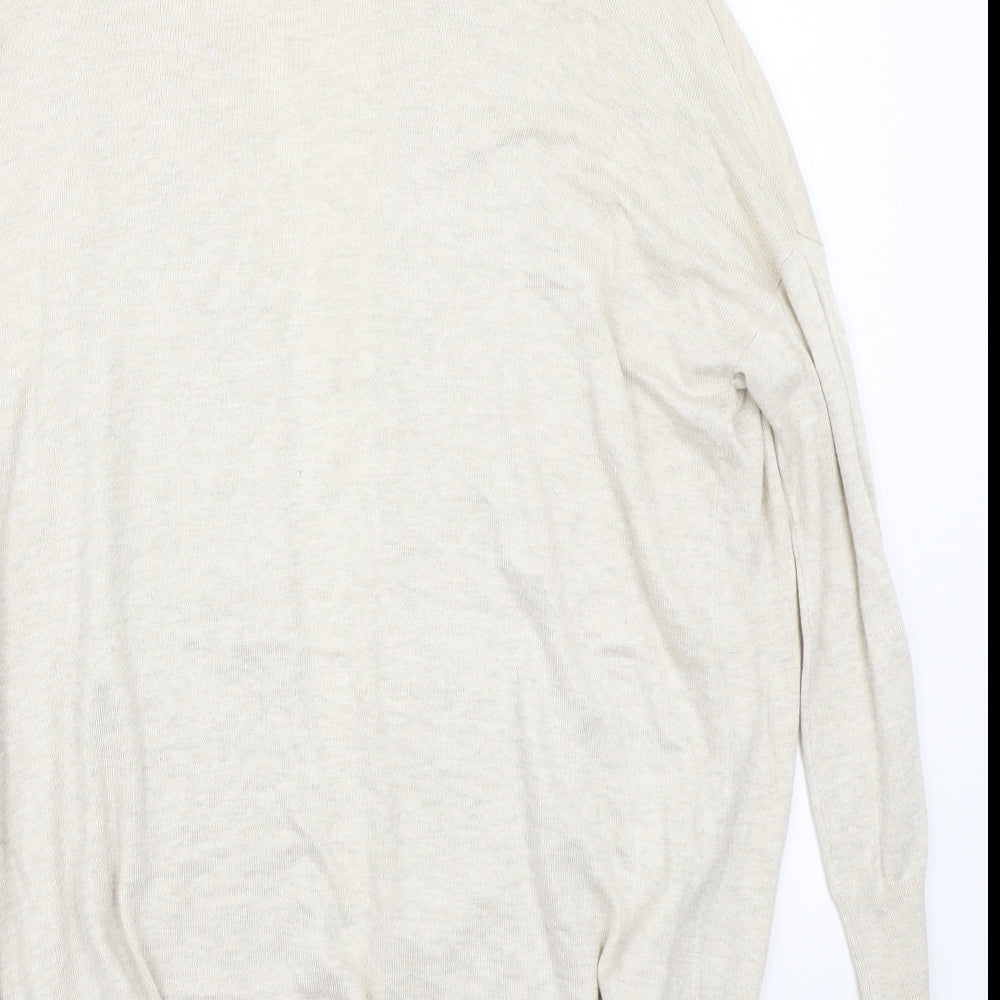 Primark Womens Beige Cardigan Jumper Size 10