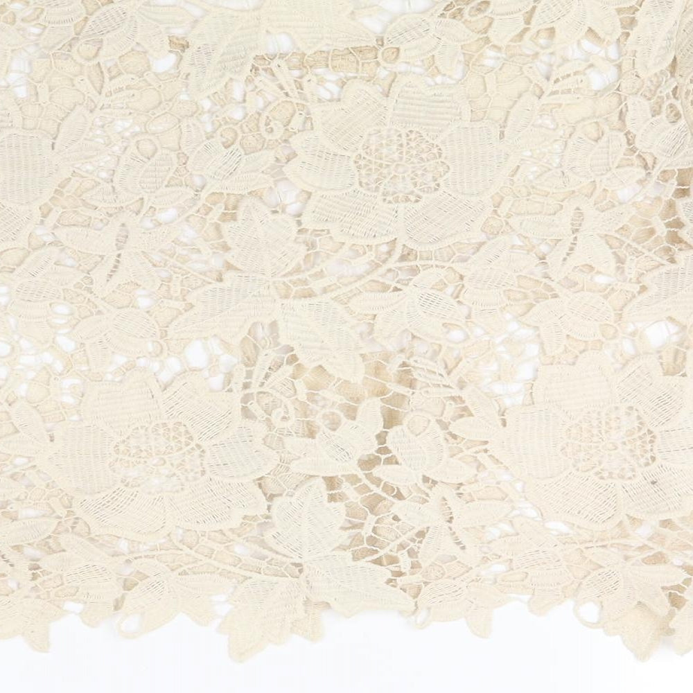 Primark Womens Beige Floral Basic T-Shirt Size XS