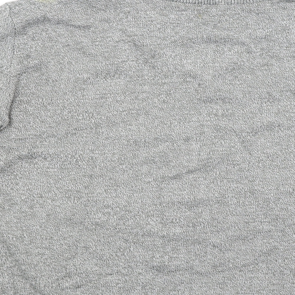 Touch Mens Grey Pullover Jumper Size M