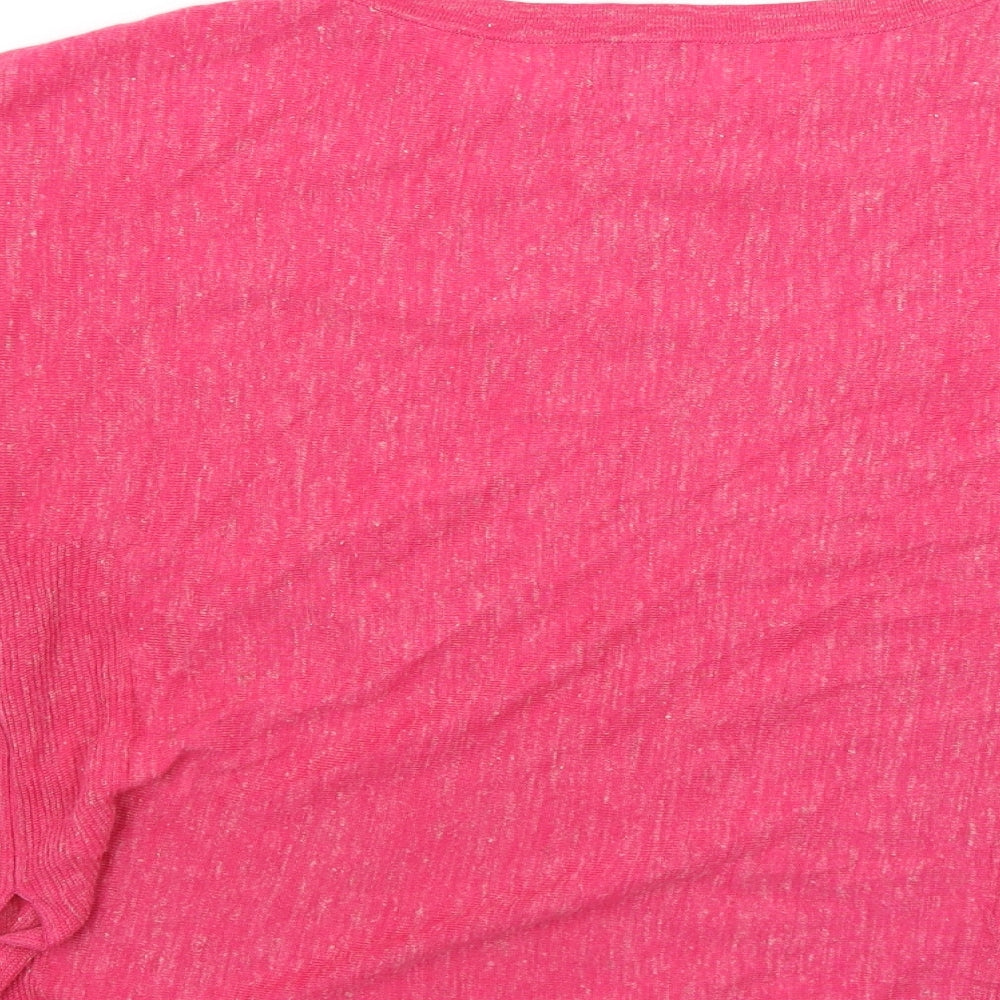 Monsoon Womens Pink Pullover Jumper Size S